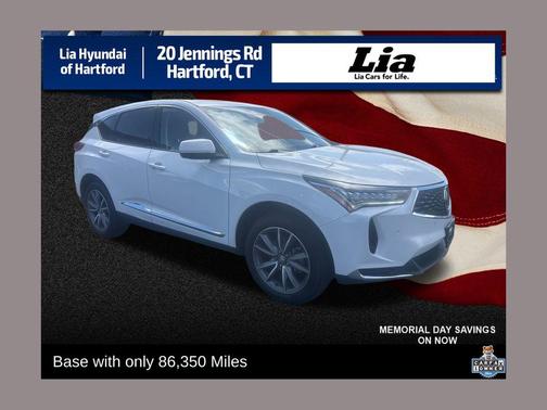 Platinum White Pearl 2022 Acura RDX Technology Package