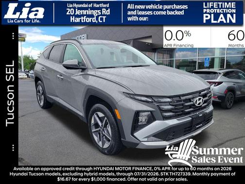 Hampton Gray 2026 Hyundai TUCSON SEL