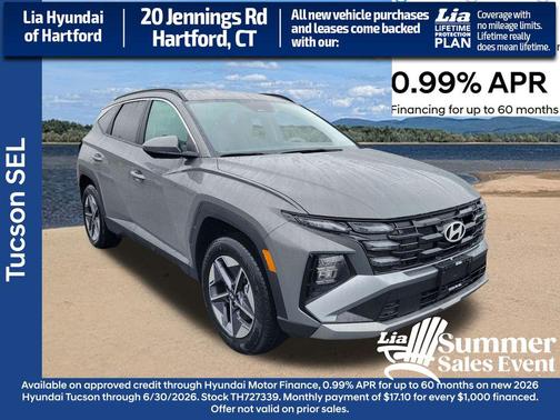 Hampton Gray 2026 Hyundai TUCSON SEL