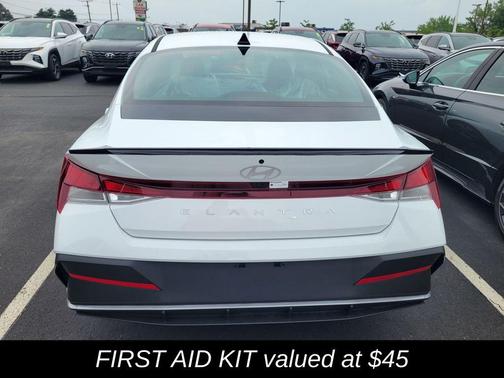 Serenity White 2026 Hyundai ELANTRA Sport