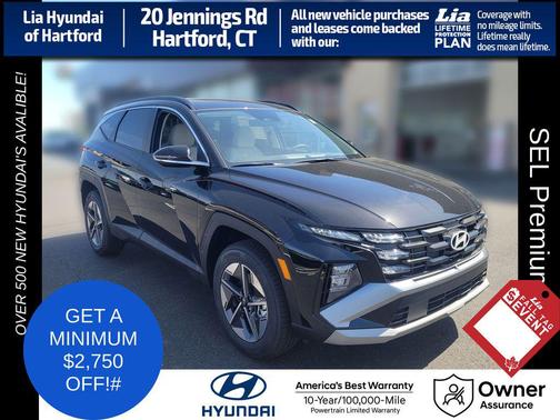 Phantom Black 2026 Hyundai TUCSON SEL Premium