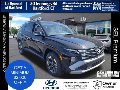 Phantom Black 2026 Hyundai TUCSON SEL Premium