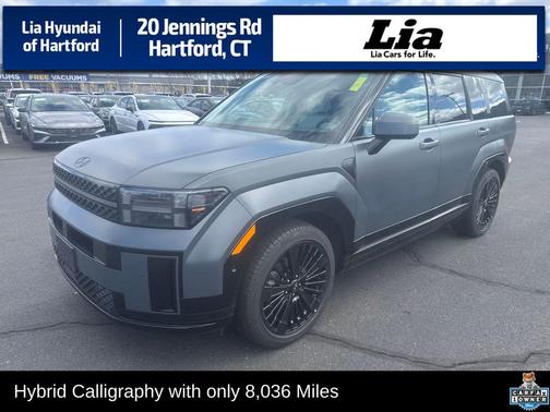 Ecotronic Gray Matte 2025 Hyundai SANTA FE HEV Calligraphy