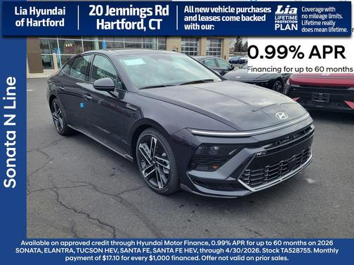 Carbon Blue 2026 Hyundai SONATA N Line