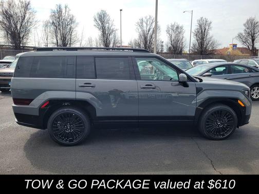 Hampton Gray 2026 Hyundai SANTA FE HEV Calligraphy