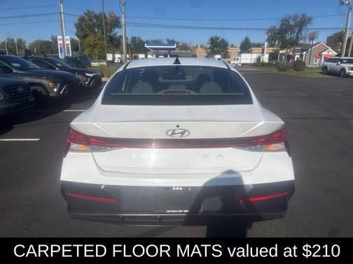 Serenity White 2024 Hyundai ELANTRA SEL