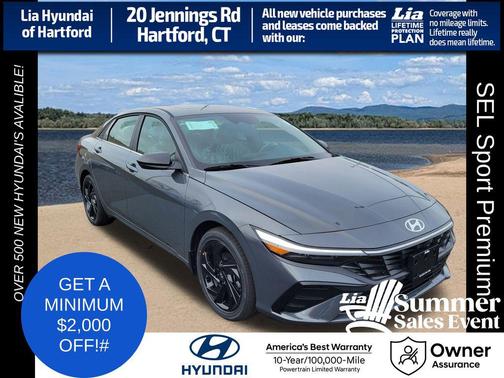 Ecotronic Gray 2026 Hyundai ELANTRA Sport