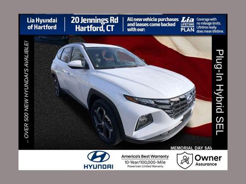 White Pearl 2024 Hyundai TUCSON Plug-In Hybrid SEL
