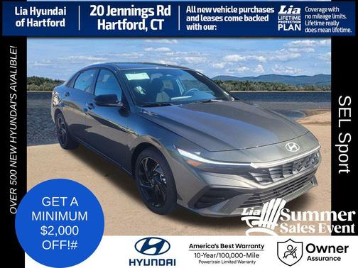 Amazon Gray 2026 Hyundai ELANTRA Sport