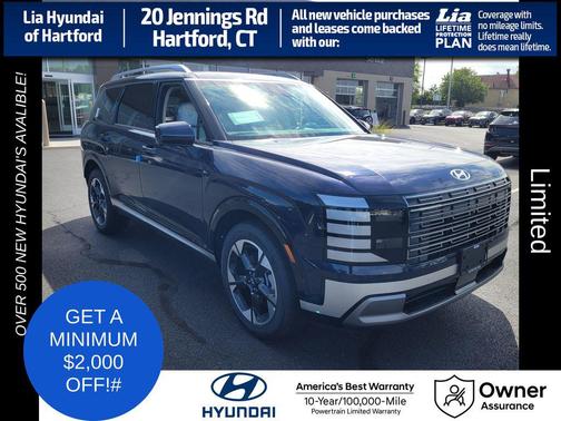 Classy Blue Pearl 2026 Hyundai PALISADE Limited