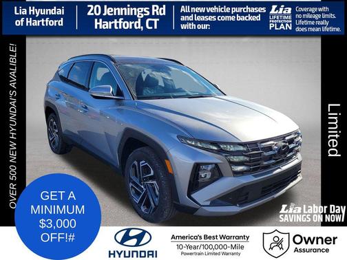 Shimmering Silver 2026 Hyundai TUCSON Limited
