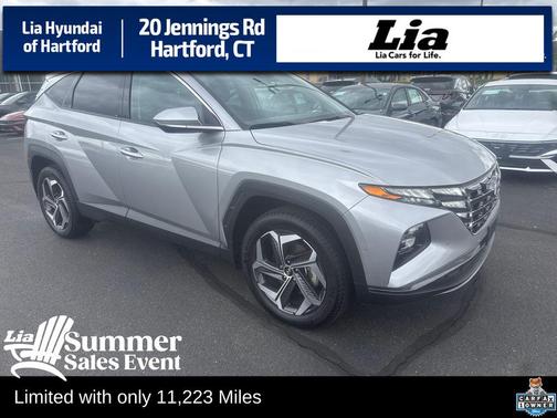 Shimmering Silver 2023 Hyundai TUCSON Limited