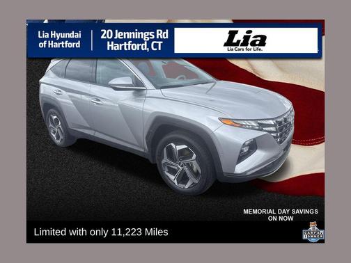 Shimmering Silver 2023 Hyundai TUCSON Limited