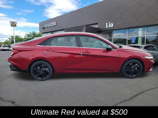 Ultimate Red 2026 Hyundai ELANTRA Sport