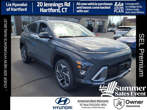 Ecotronic Gray Pearl 2026 Hyundai KONA SEL Premium