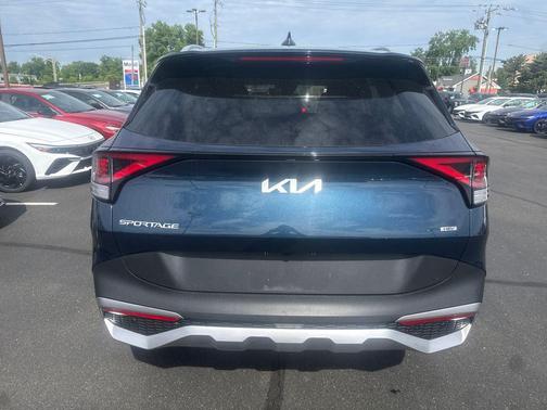 Vesta Blue 2023 Kia Sportage Hybrid EX