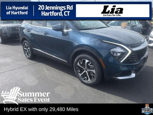 Vesta Blue 2023 Kia Sportage Hybrid EX