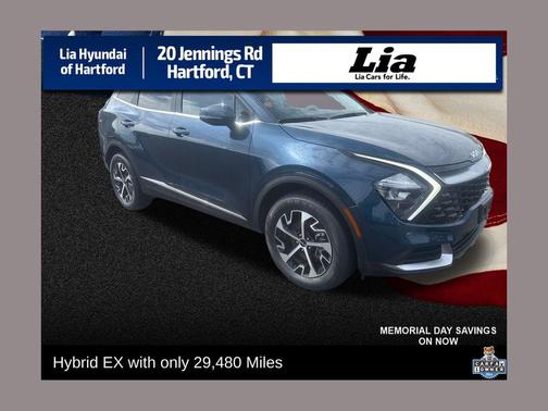 Vesta Blue 2023 Kia Sportage Hybrid EX