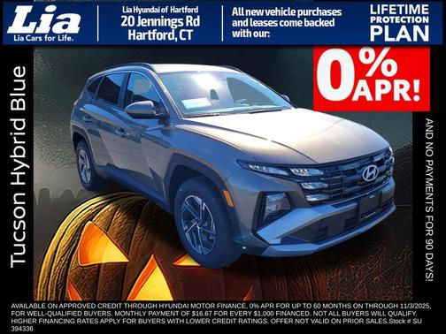 2025 Hyundai TUCSON Hybrid Blue