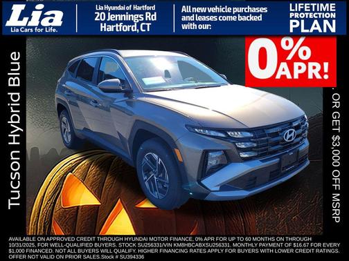 2025 Hyundai TUCSON Hybrid Blue