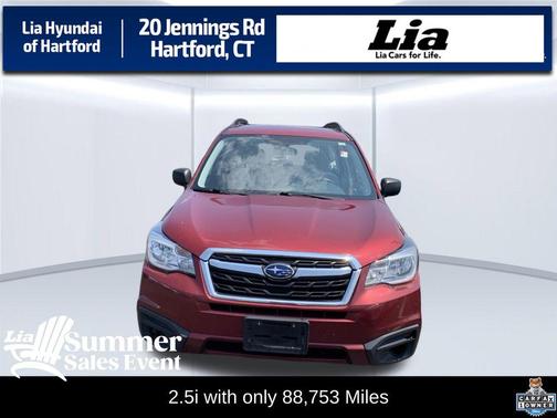 Venetian Red Pearl 2018 Subaru Forester 2.5i