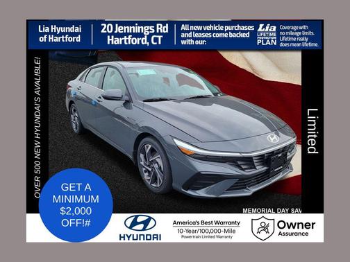 Ecotronic Gray 2026 Hyundai ELANTRA Limited