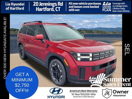 Ultimate Red 2026 Hyundai SANTA FE SEL 2.4