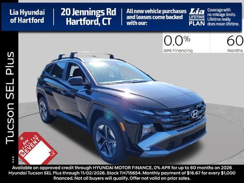 Phantom Black 2026 Hyundai TUCSON SEL