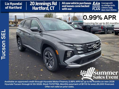 Hampton Gray 2026 Hyundai TUCSON SEL