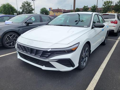 Serenity White 2026 Hyundai ELANTRA Sport