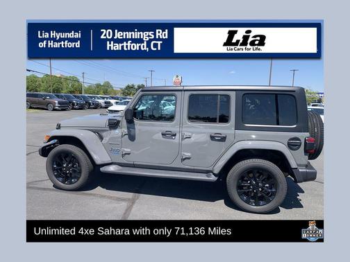 Sting-Gray Clearcoat 2022 Jeep Wrangler Unlimited 4xe Sahara