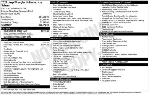 Sting-Gray Clearcoat 2022 Jeep Wrangler Unlimited 4xe Sahara