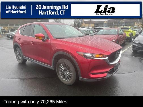 Soul Red Crystal Metallic 2019 Mazda CX-5 Touring