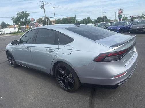 Solar Silver Metallic 2024 Honda Accord Hybrid Sport-L