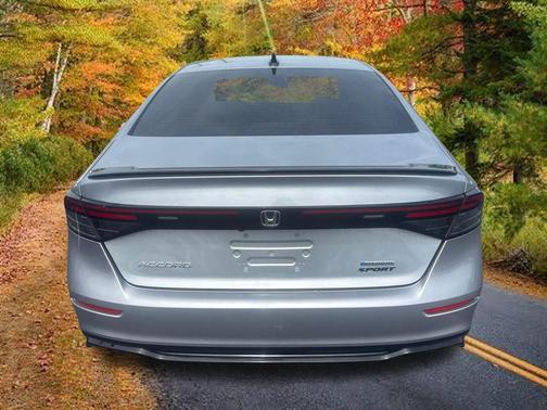 Solar Silver Metallic 2024 Honda Accord Hybrid Sport-L