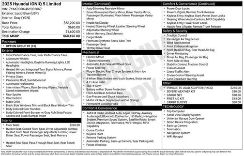 2025 Hyundai IONIQ 5 Limited