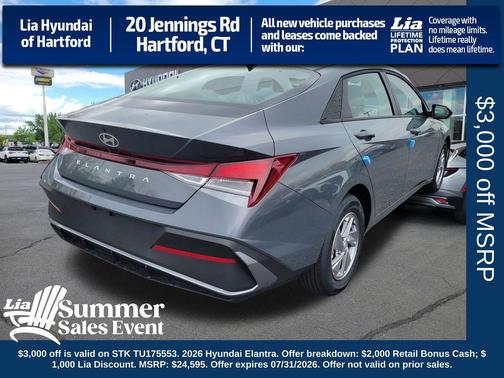 Ecotronic Gray 2026 Hyundai ELANTRA SE