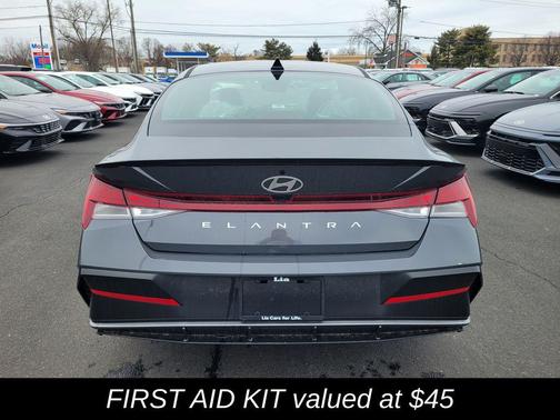 Serenity White 2026 Hyundai ELANTRA Sport