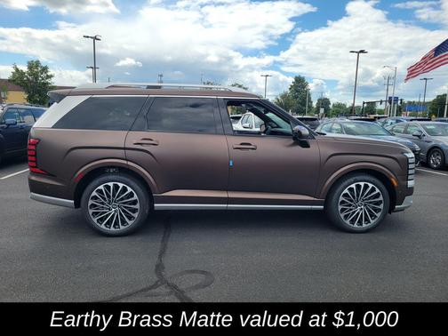 Earthy Brass Matte 2026 Hyundai PALISADE Calligraphy