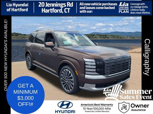 Earthy Brass Matte 2026 Hyundai PALISADE Calligraphy