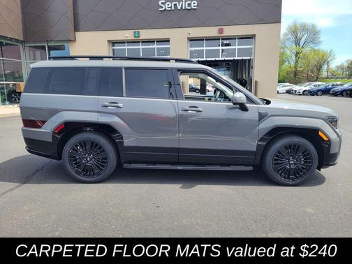 Hampton Gray 2026 Hyundai SANTA FE HEV Calligraphy