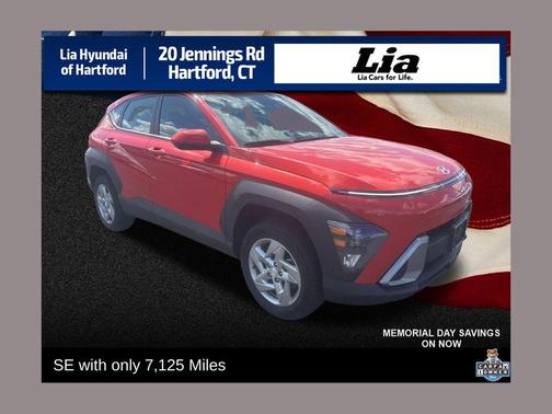 Soultronic Orange Pearl 2025 Hyundai KONA SE