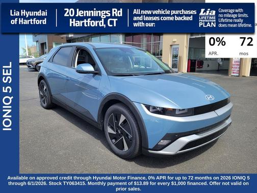 Lucid Blue 2026 Hyundai IONIQ 5 SEL