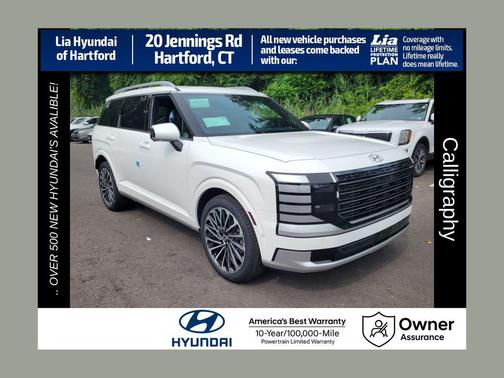 Creamy White Pearl 2026 Hyundai PALISADE Calligraphy