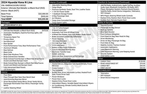 2024 Hyundai KONA N Line