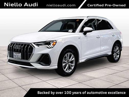 Arkona White 2025 Audi Q3 Premium 45 TFSI S line quattro Tiptronic