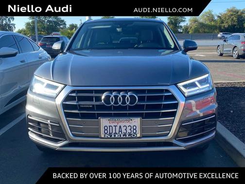 Monsoon Gray Metallic 2018 Audi Q5 2.0T Premium Plus