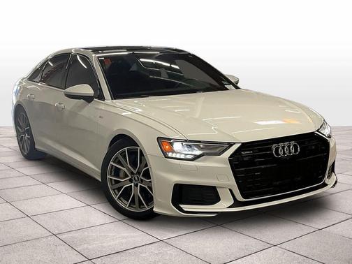 Glacier White Metallic 2023 Audi A6 55 Prestige