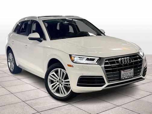 Ibis White 2018 Audi Q5 2.0T Tech Premium