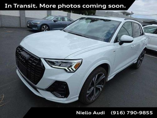 Glacier White Metallic 2023 Audi Q3 45 S line Premium Plus